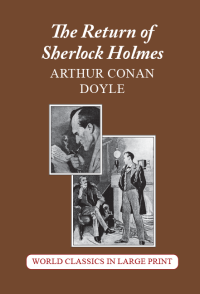 The Return of Sherlock Holmes Arthur Conan Doyle Large Print Book Company LLC