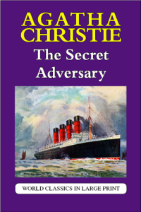 The Secret Adversary by Agatha Christie Large Print Book Company LLC