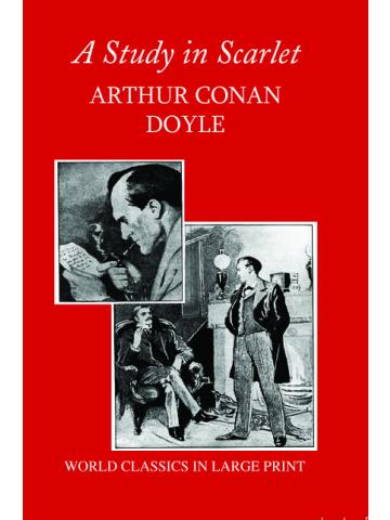 Cover of A Study in Scarlet