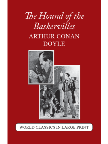 The Hound of the Baskervilles Arthur Conan Doyle Large Print Book Company LLC edition