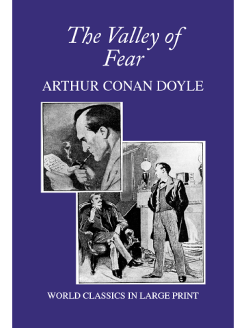 The Valley of Fear Arthur Conan Doyle Large Print Book Co., LLC edition