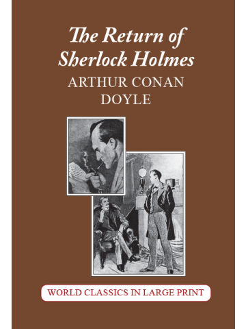 The Return of Sherlock Holmes Arthur Conan Doyle Large Print Book Company LLC