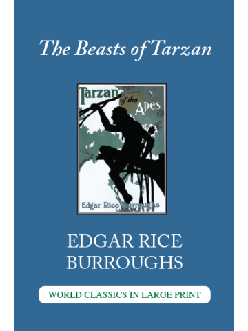 Beasts of Tarzan by Edgar Rice Burroughs Large Print Book Company edition