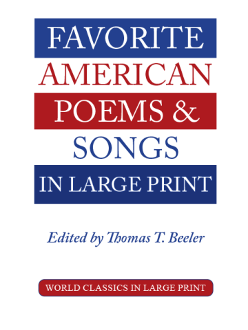 Cover of Favorite American Poems and Songs