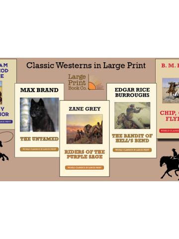 Cover of Classic Westerns Sampler